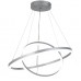 Φωτιστικό Κρεμαστό Φ40/60cm Στρογγυλό LED 50W 230V 00lm CCT Dimmable 6095-B-SL